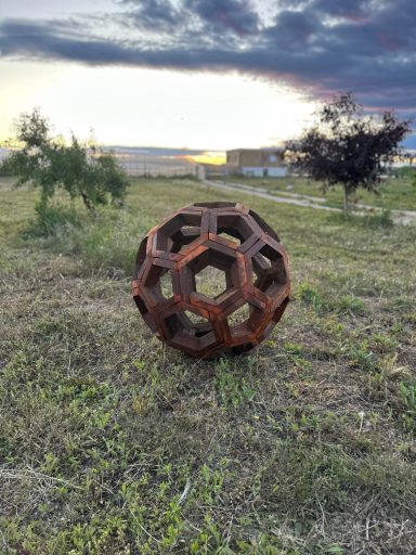 Figura decorativa 1 metro diametro